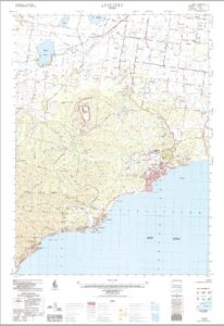 Anglesea 1-50000 Topographic Map 7721-3 VICTORIA 1981 Edition - Maps ...