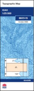 Kiah 1-25,000 NSW Topographic Map - Maps, Books & Travel Guides