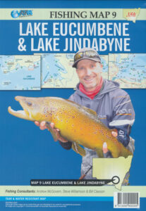 Lake Eucumbene Lake Jindabyne Fishing Map 9 AFN - Maps, Books & Travel ...