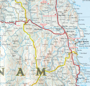 Vietnam South Map National Geographic - Maps, Books & Travel Guides