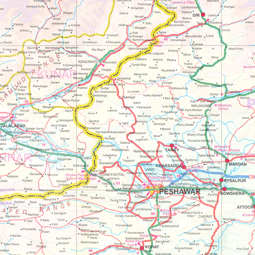 Afghanistan Map ITMB - Maps, Books & Travel Guides