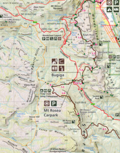 Grampians Peaks Trail Map Central - Maps, Books & Travel Guides