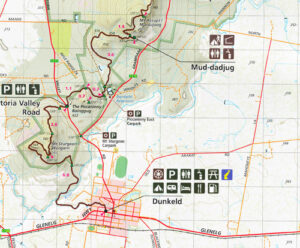 Grampians Peaks Trail Map South - Maps, Books & Travel Guides