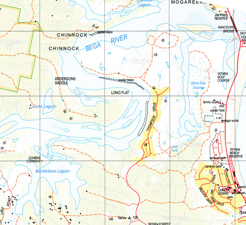 Bega 1-25,000 NSW Topographic Map - Maps, Books & Travel Guides