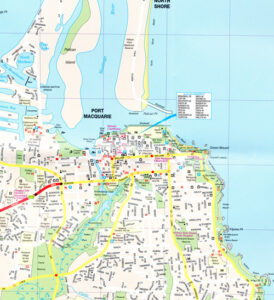 Coffs Harbour Port Macquarie Map 278 294 UBD - Maps, Books & Travel Guides