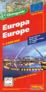 Europe Map Hallwag - Maps, Books & Travel Guides