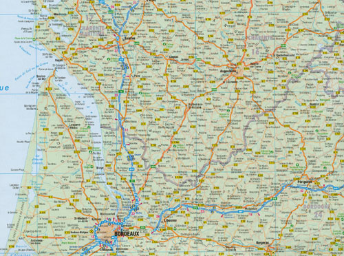 France Map Borch - Maps, Books & Travel Guides