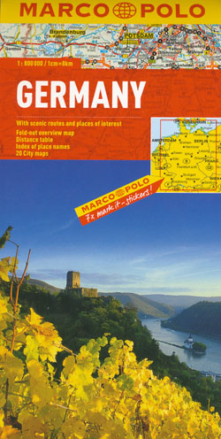 Germany Map Marco Polo - Maps, Books & Travel Guides