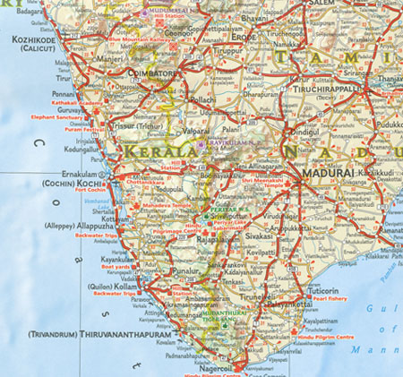 India Map National Geographic Folded - Maps, Books & Travel Guides