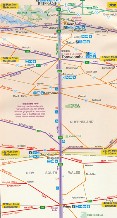 Melbourne To Brisbane Map Racv Sample 2 5 
