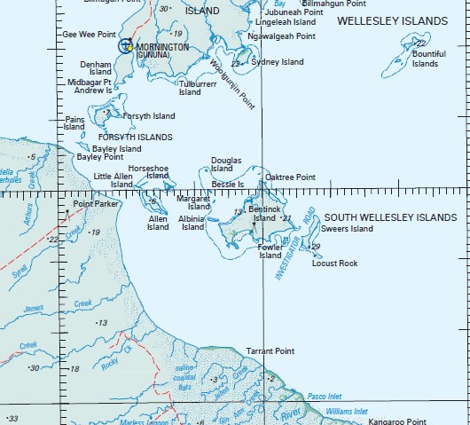 Normanton 1-1,000,000 Topographic Map Geoscience Australia - Maps ...