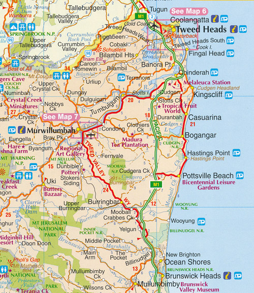 North Coast NSW Map RACV - Maps, Books & Travel Guides