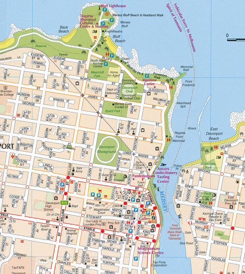 Tasmania Map RACV - Maps, Books & Travel Guides