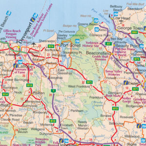 Tasmania Map RACV - Maps, Books & Travel Guides