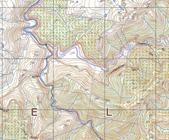 Yinnar South 1-25,000 Vicmap - Maps, Books & Travel Guides