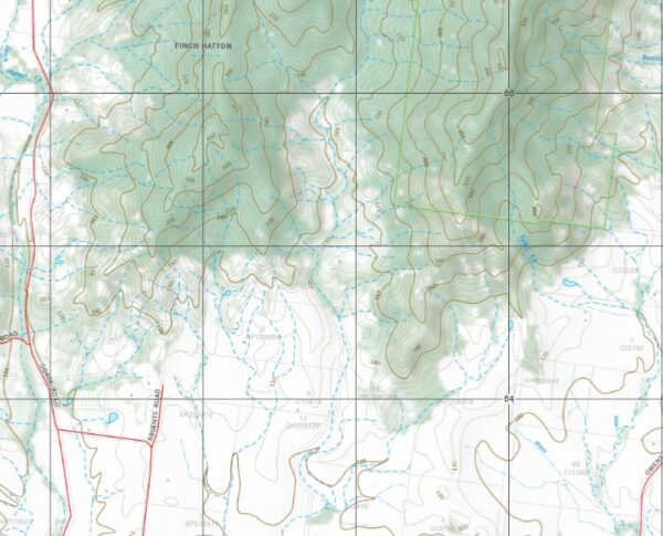 Owens Creek 1-25,000 Topographic Map QLD - Maps, Books & Travel Guides