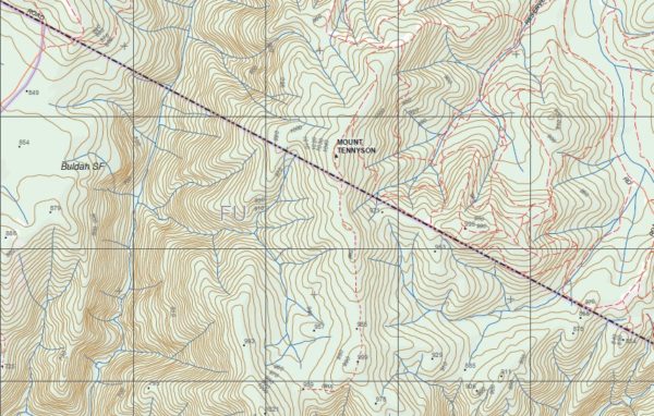 CRAIGIE SOUTH  1-25,000 Vicmap Topographic Map  8723-4-S - Image 2