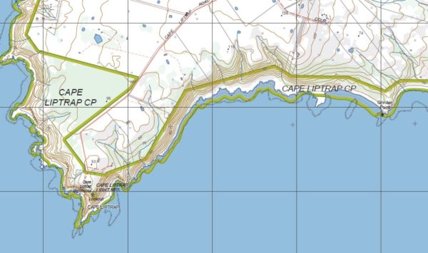 LIPTRAP SOUTH 1-25,000 Vicmap Topographic Map 8020-2-S - Maps, Books ...