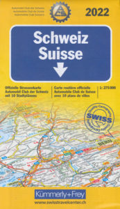 Switzerland Map Kummerly and Frey - Maps, Books & Travel Guides