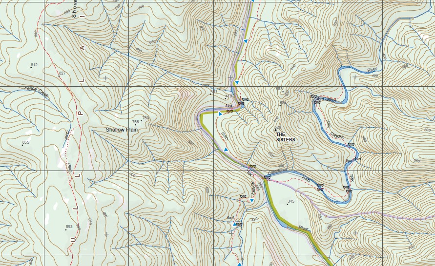 TAMBORITHA SOUTH 1-25,000 Vicmap Topographic Map 8223-3-S - Maps, Books ...