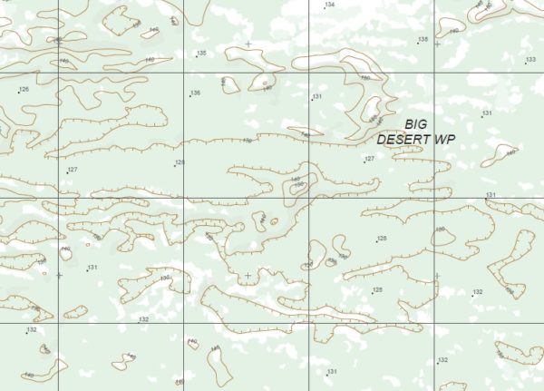 WALLOWA NORTH  1-25,000 Vicmap Topographic Map  7126-3-N - Image 2