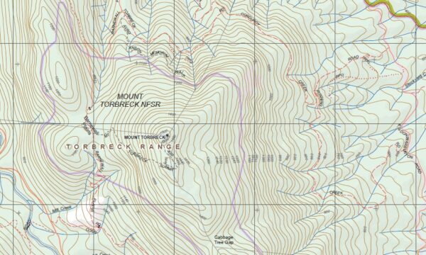 THORNTON NORTH  1-25,000 Vicmap Topographic Map  8023-2-N - Image 2