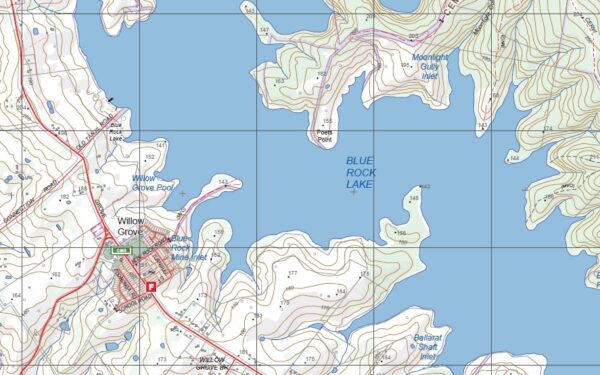 TRAFALGAR NORTH  1-25,000 Vicmap Topographic Map  8121-4-N - Image 2