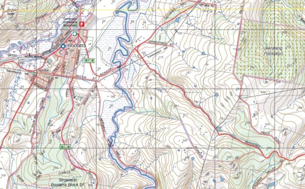 YINNAR SOUTH  1-25,000 Vicmap Topographic Map  8121-2-S - Image 2