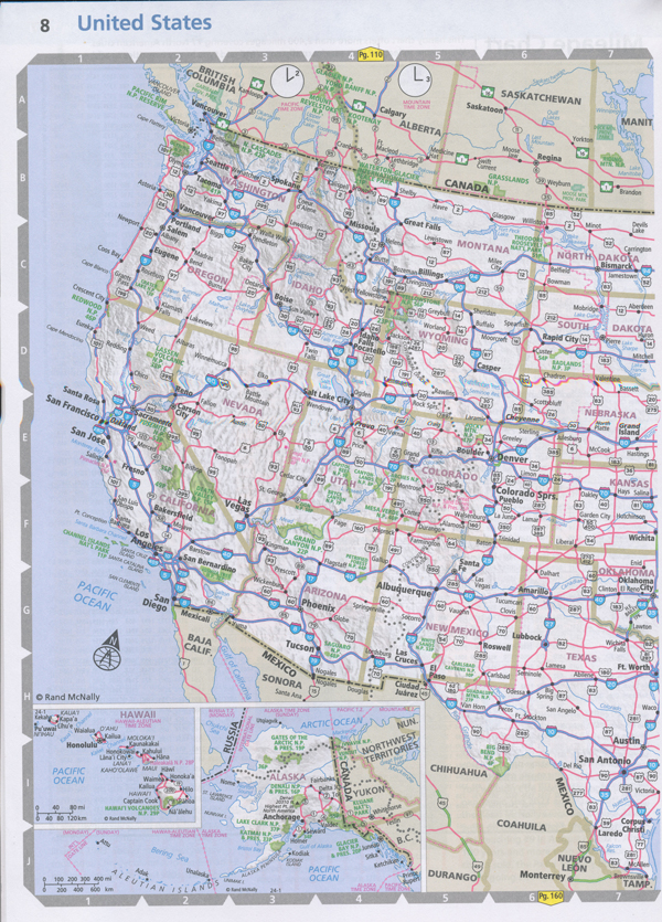 USA Road Atlas Rand McNally - Maps, Books & Travel Guides