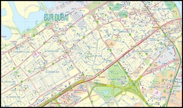 Dubai and UAE Map ITMB - Image 2